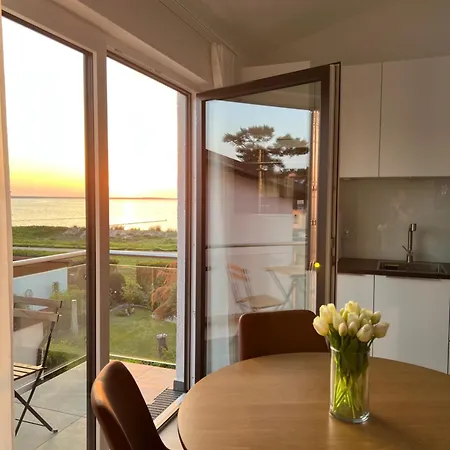 Aloha Paradies Erste Strandlinie Mit Direktem Meerblick Im Neubau, Glowe, Ostsee Lejlighed
