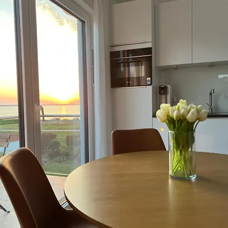 Aloha Paradies Erste Strandlinie Mit Direktem Meerblick Im Neubau, Glowe, Ostsee Апартаменты